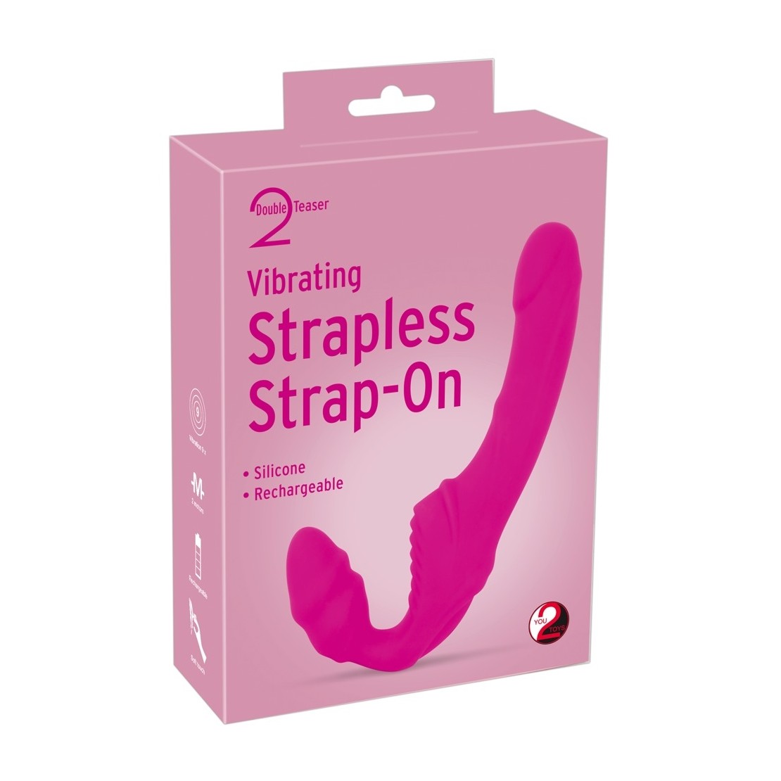 STRAPLESS STRAP-ON VIBRANTE PER DONNA SEX TOY...