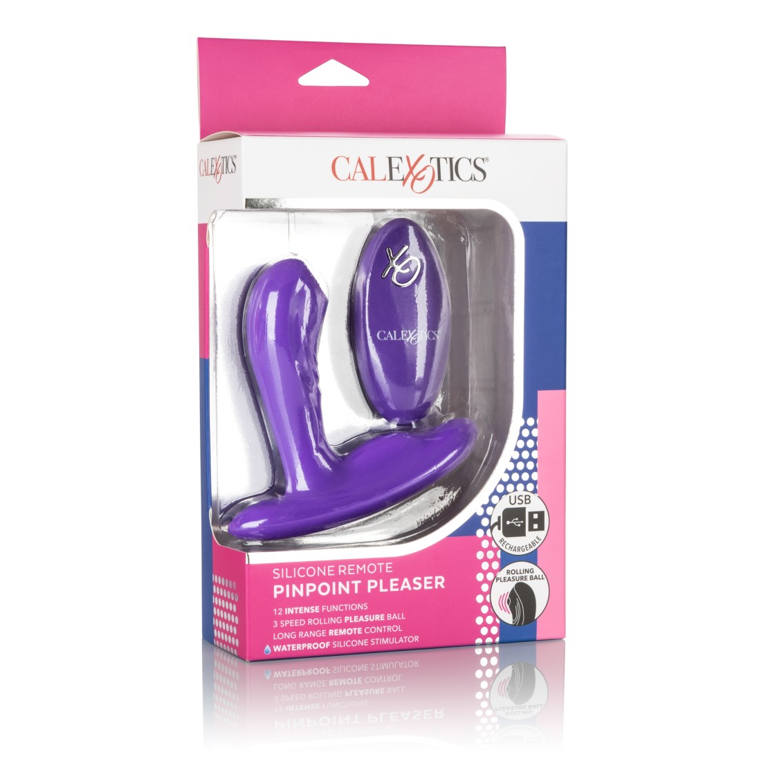 VIBRATORE PROSTATICO CON SFERE SEX TOY PINPOINT...