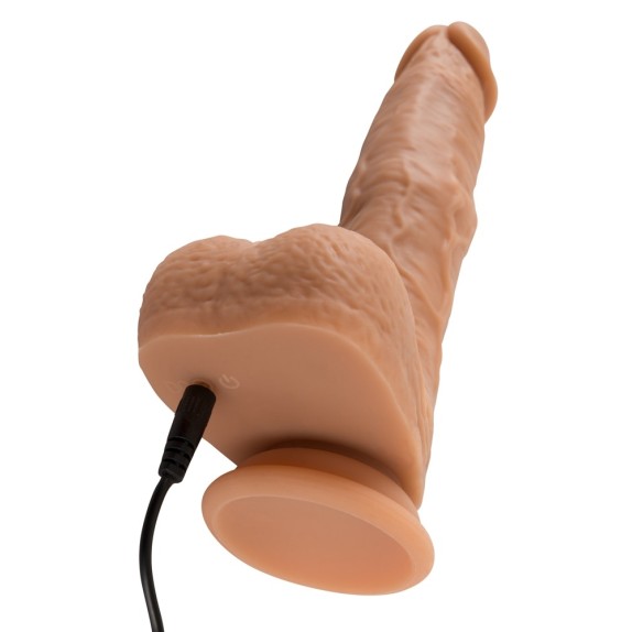VIBRATORE REALISTICO CON MOVIMENTO A SPINTA NATURAL TRUSTING VIBE