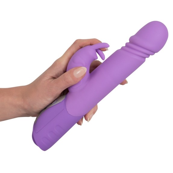 VIBRATORE RABBIT A SPINTA PUSH VIBRATORE SWEET SMILE