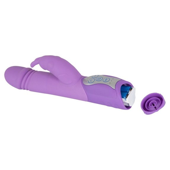VIBRATORE RABBIT A SPINTA PUSH VIBRATORE SWEET SMILE