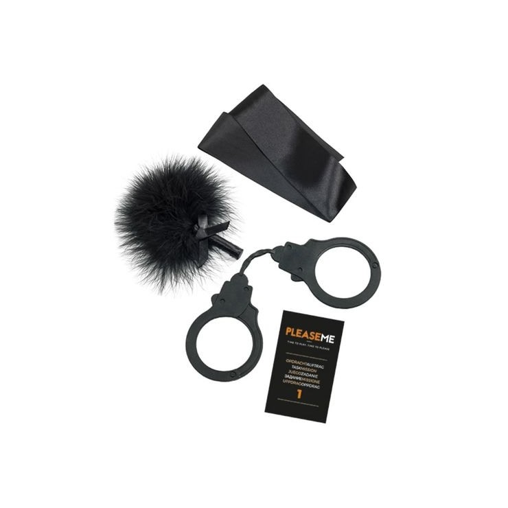 KIT SEXY 4 PEZZI CON CARTE PER GIOCHI DI COPPIA PLEASEME 2