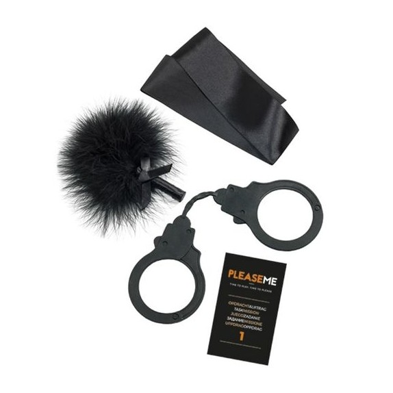 KIT SEXY 4 PEZZI CON CARTE PER GIOCHI DI COPPIA PLEASEME