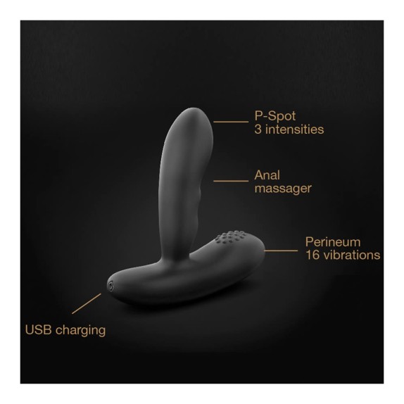 STIMOLATORE PROSTATICO SEX TOY CON SFERE P-STROKER DORCEL