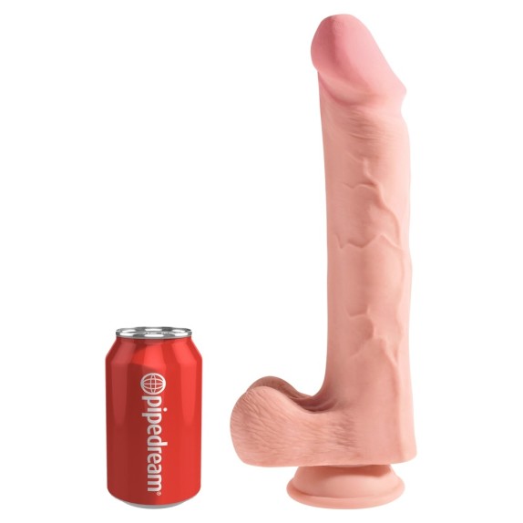 FALLO-DILDO REALISTICO TRIPLA DENSITA' SEX TOY CM. 30 KING COCK
