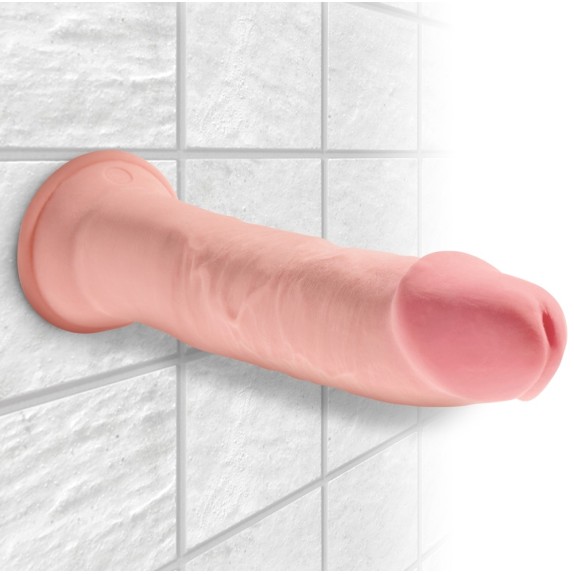 DILDO REALISTICO TRIPLA DENSITA' SEX TOY CM. 23 KING COCK