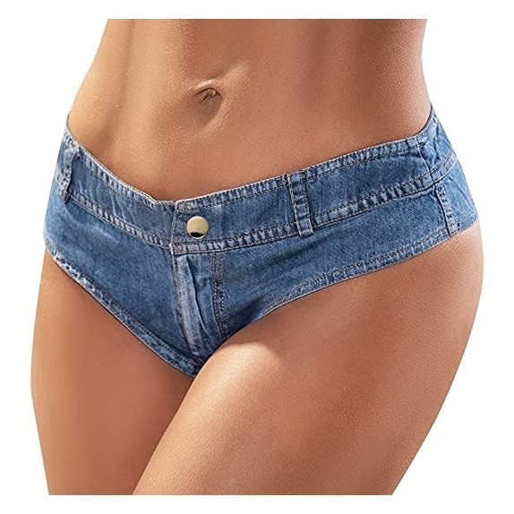 MICRO MINI SHORTS IN JEANS PER DONNA MAPALE'