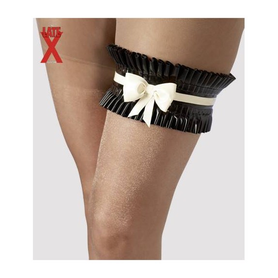 LATEX GIARRETTIERA CON FIOCCO