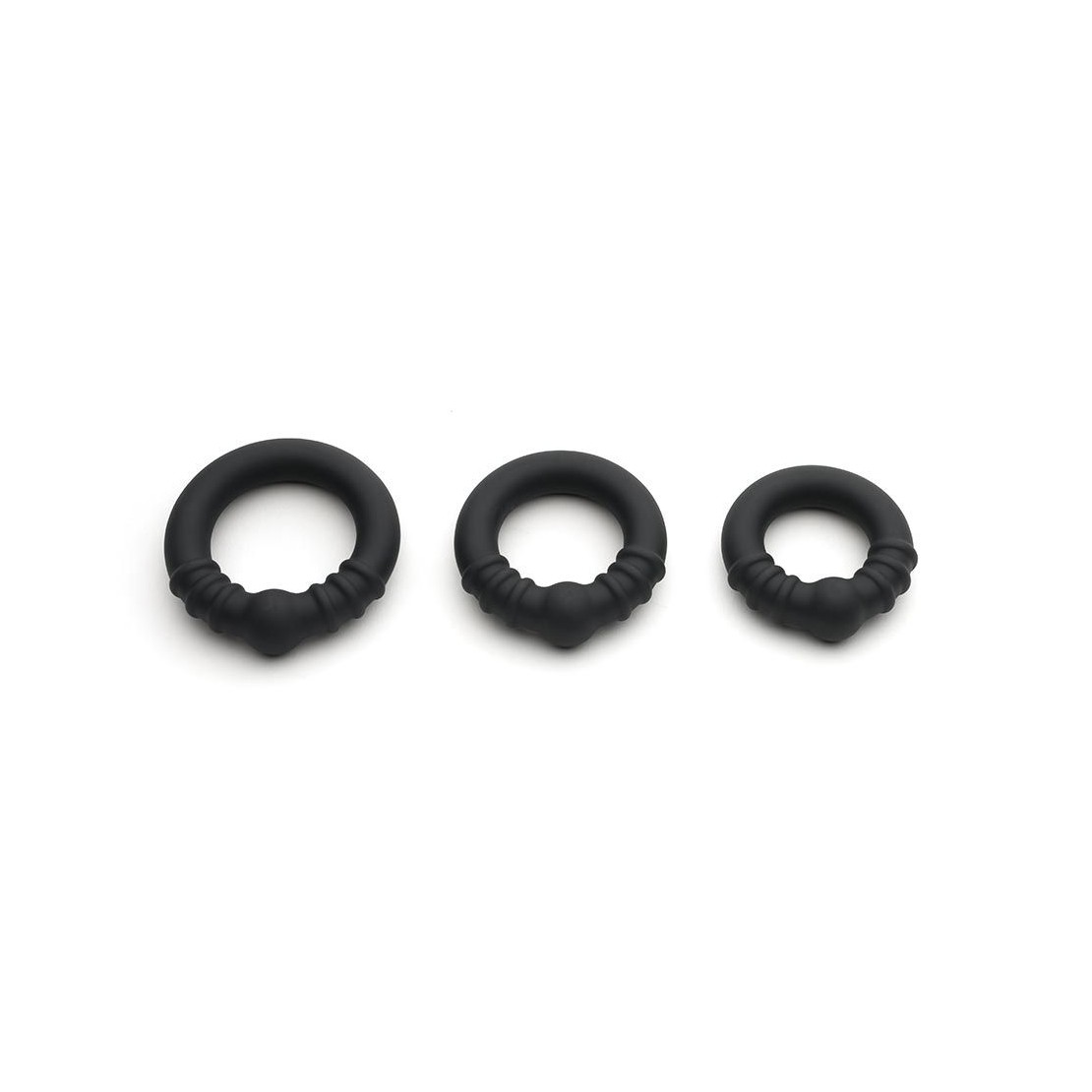 ANELLO FALLICO IN METALLO E SILICONE HOLESHOT
