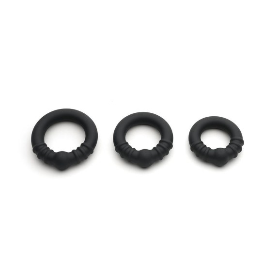 ANELLO FALLICO IN METALLO E SILICONE HOLESHOT