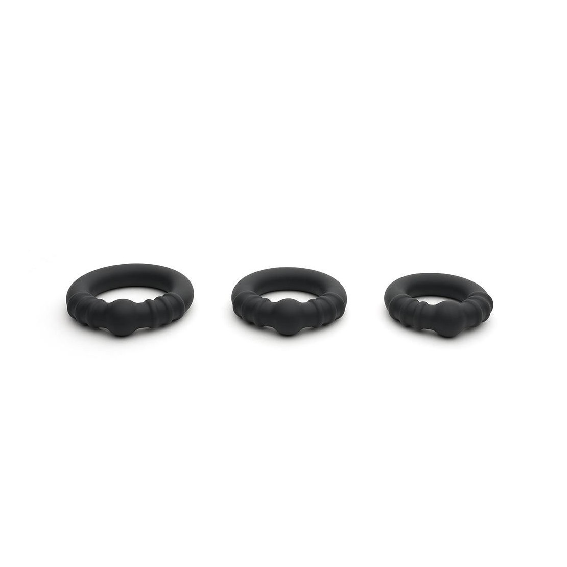 ANELLO FALLICO IN METALLO E SILICONE HOLESHOT