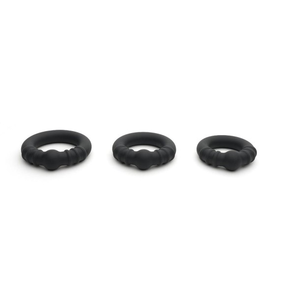 ANELLO FALLICO IN METALLO E SILICONE HOLESHOT