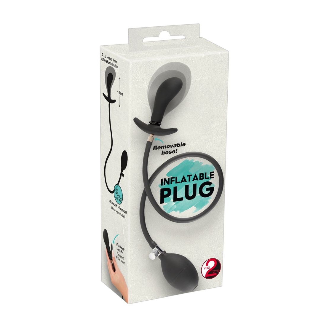 PROSTATICO GONFIABILE SEX TOY INFLATABLE PLUG
