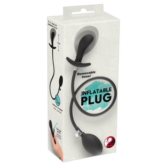 PROSTATICO GONFIABILE SEX TOY INFLATABLE PLUG
