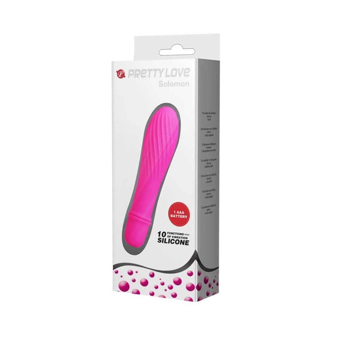 MINI VIBRATORE VAGINALE CON RILIEVI SEX TOY...