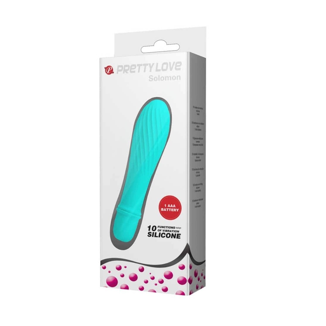MINI VIBRATORE VAGINALE CON RILIEVI SEX TOY...