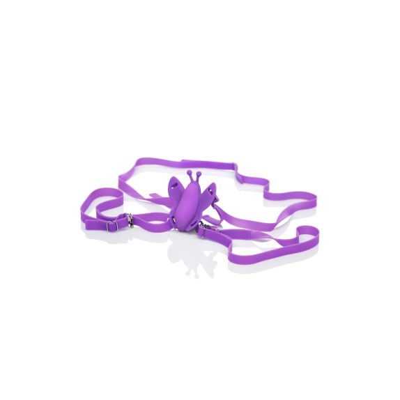 STIMOLATORE CLITORIDEO CON MUTANDINA STRAP-ON E TELECOMANDO VENUS BUTTERFLY