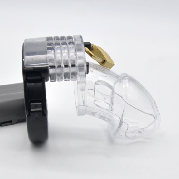 GABBIA CINTURA DI CASTITA' PER UOMO SEX TOY ALPHA CAGE