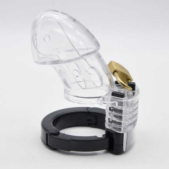 GABBIA CINTURA DI CASTITA' PER UOMO SEX TOY ALPHA CAGE