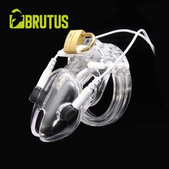 CINTURA DI CASTITA' PER UOMO CON IMPULSI SEX TOY VOLTS CAGE