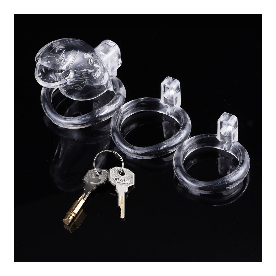 GABBIA-CINTURA DI CASTITA' PER UOMO SEX TOY...