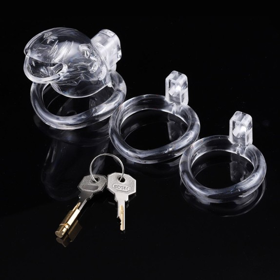 GABBIA-CINTURA DI CASTITA' PER UOMO SEX TOY SHARK CAGE