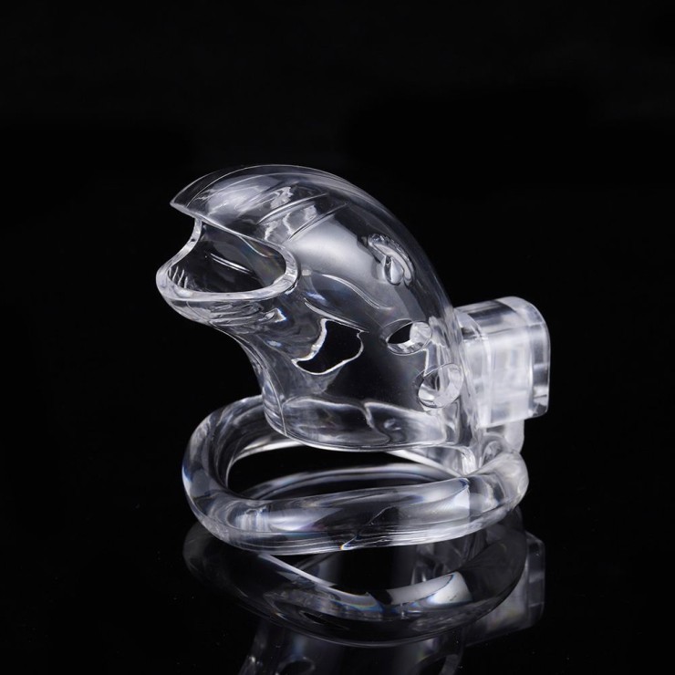 GABBIA-CINTURA DI CASTITA' PER UOMO SEX TOY SHARK CAGE 2