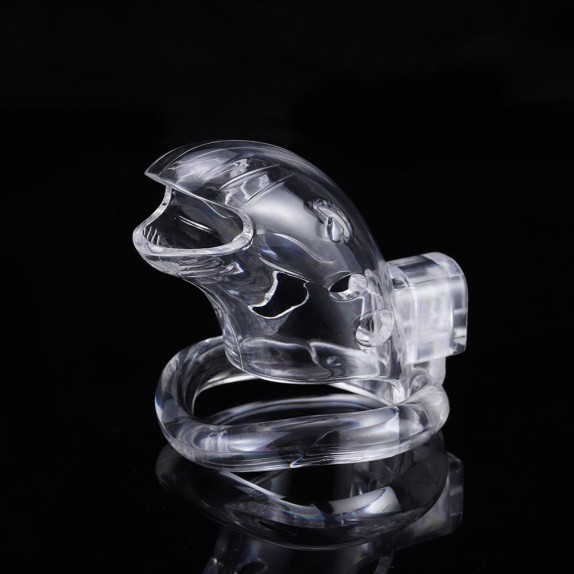 GABBIA-CINTURA DI CASTITA' PER UOMO SEX TOY SHARK CAGE
