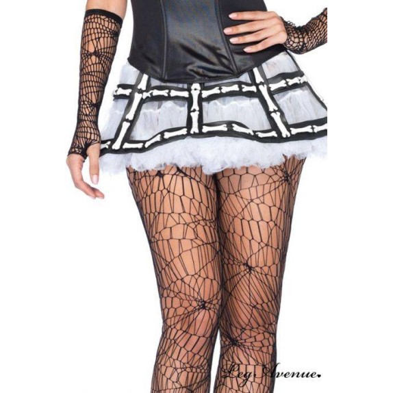 GONNA IN SILICONE CON SCHELETRO E OSSA PER TRAVESTIMENTI E COSTUMI
