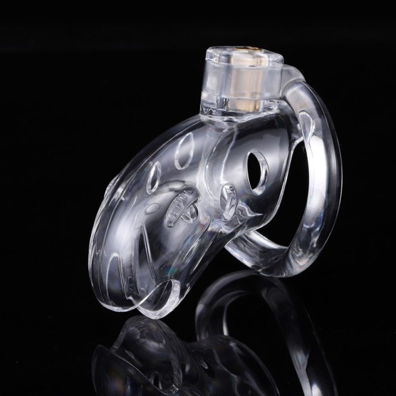 GABBIA-CINTURA DI CASTITA' PER UOMO SEX TOY SHARK CAGE