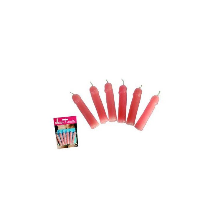 WILLY CANDLE - CANDELINE A FORMA DI PENE 2
