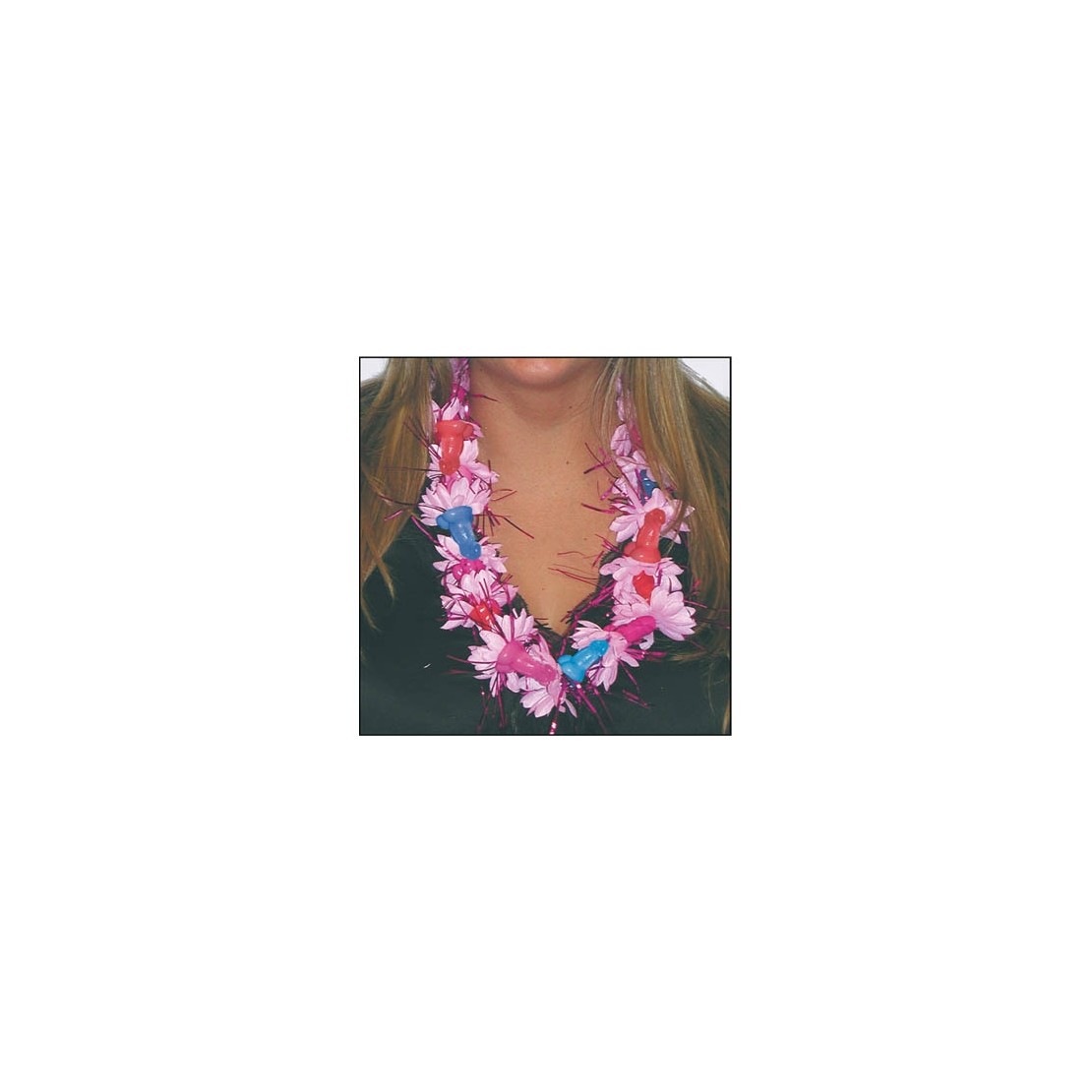 COLLANA SEXY CON PENI COLORATI GADGET SCHERZOSO