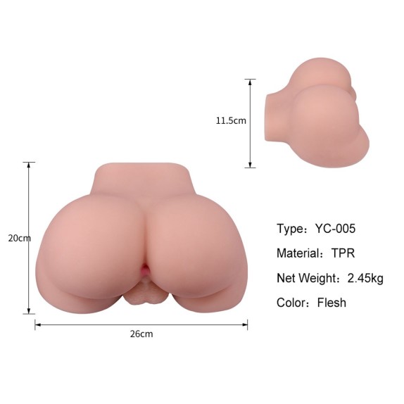 MASTURBATORE PER UOMO CON ANO E TESTICOLI SEX TOY MALE ASS