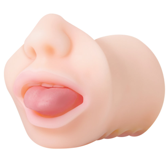 MASTURBATORE PER UOMO A FORMA DI BOCCA REAL MOUTH STROKER