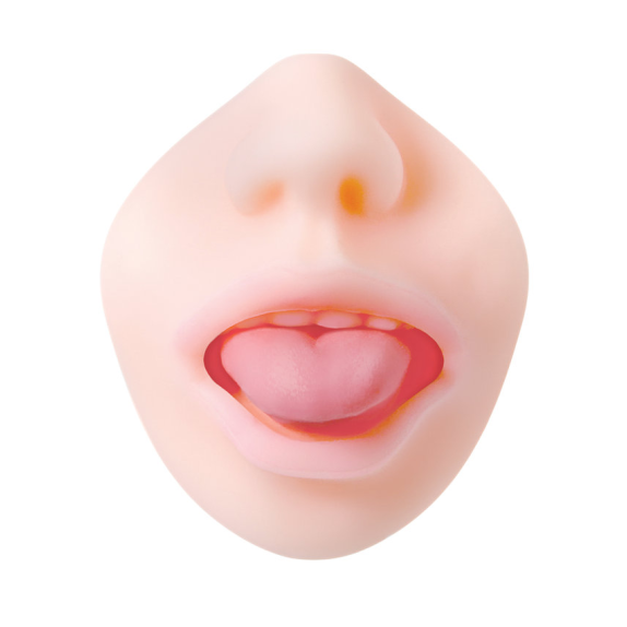 MASTURBATORE PER UOMO A FORMA DI BOCCA REAL MOUTH STROKER