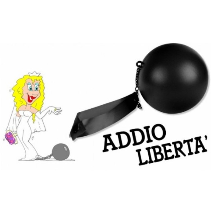 PALLA DA CARCERATO ADDIO LIBERTÀ ADDIO AL CELIBATO E AL...
