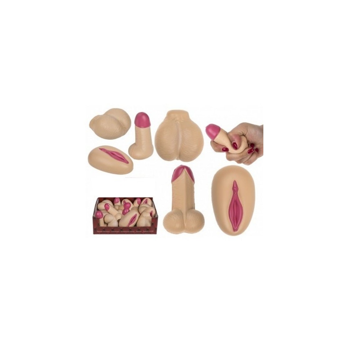 ANTISTRESS SEXY DI DIVERSE FORME CM.9 GADGET...