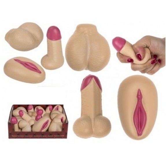 ANTISTRESS SEXY DI DIVERSE FORME CM.9 GADGET SQUEEZY