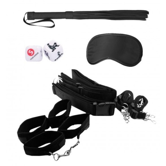 SET BONDAGE BELT RESTRAINT PER GIOCHI DI COPPIA SEXY SADOMASO