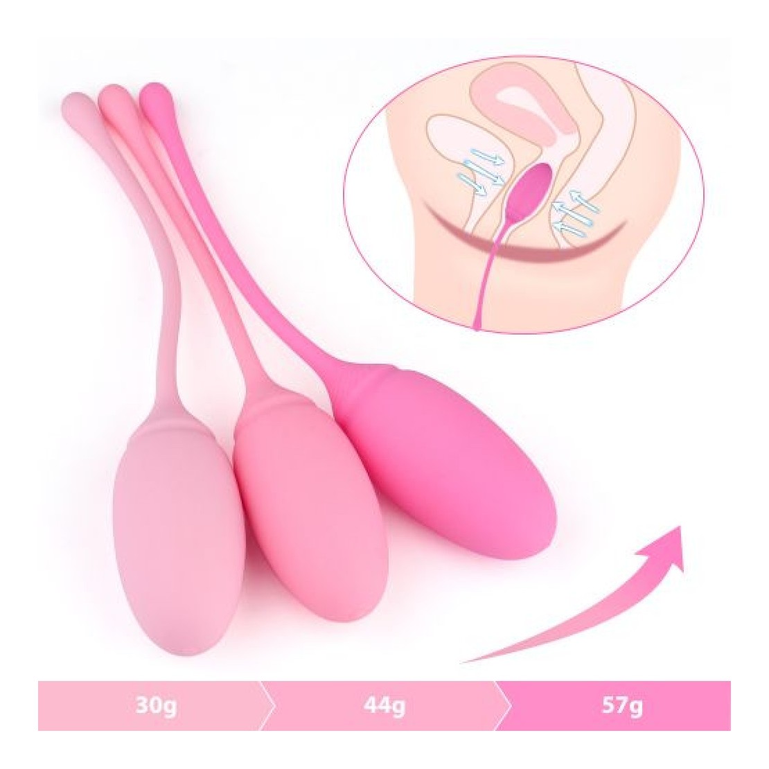 PALLINE VAGINALI PER ALLENAMENTO PELVICO ELYS...