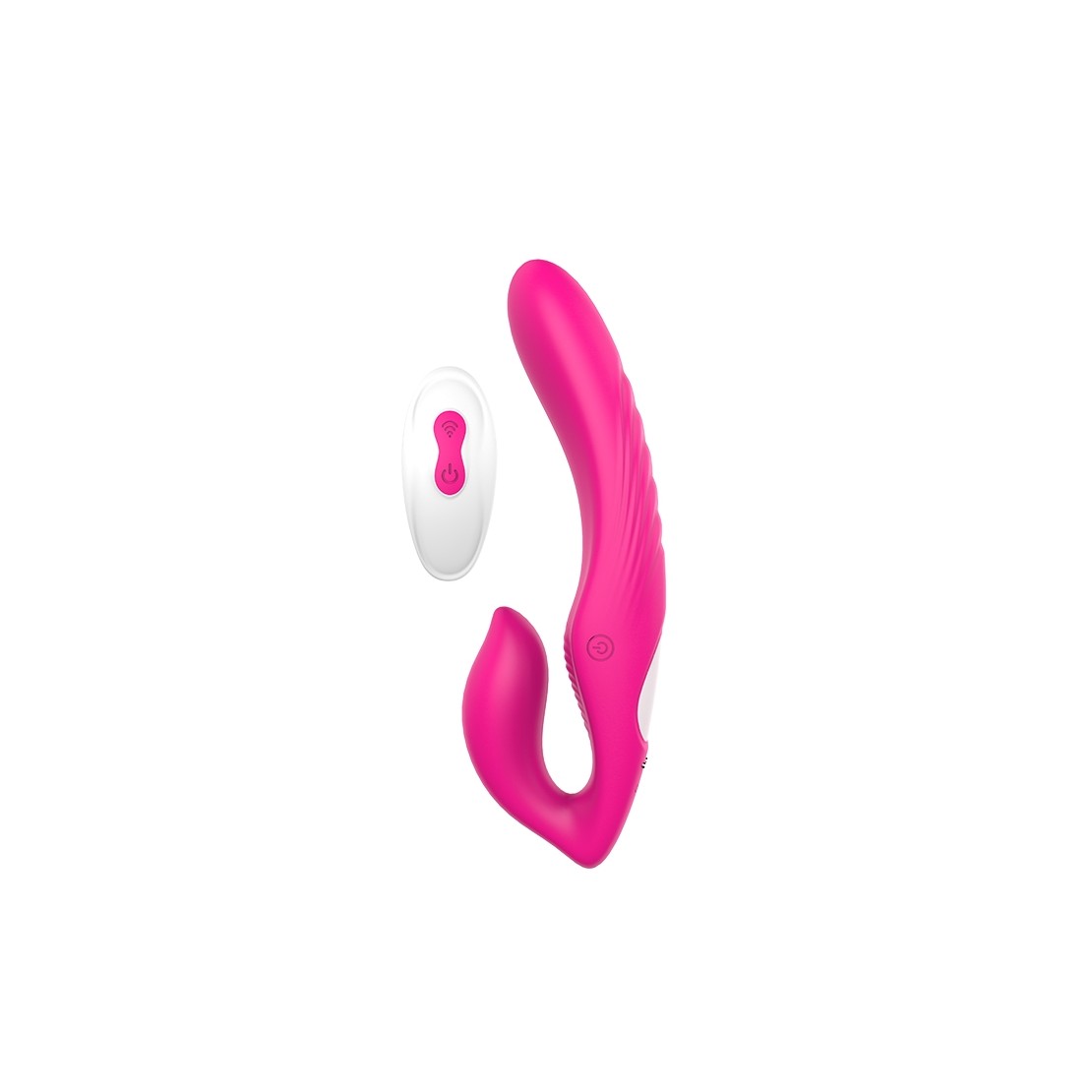 STRAP-ON VIBRANTE DOPPIO PER DONNA SEX TOY...