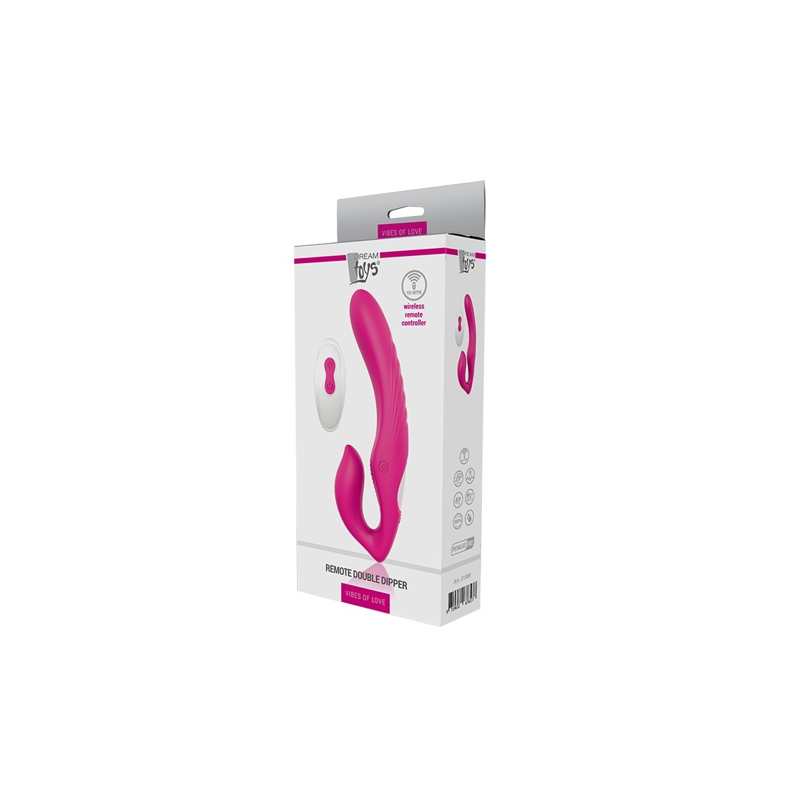 STRAP-ON VIBRANTE DOPPIO PER DONNA SEX TOY...