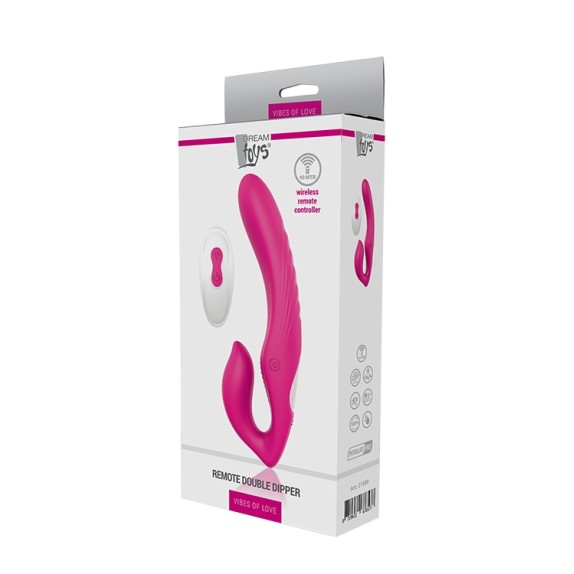 STRAP-ON VIBRANTE DOPPIO PER DONNA SEX TOY DOUBLE DIPPER