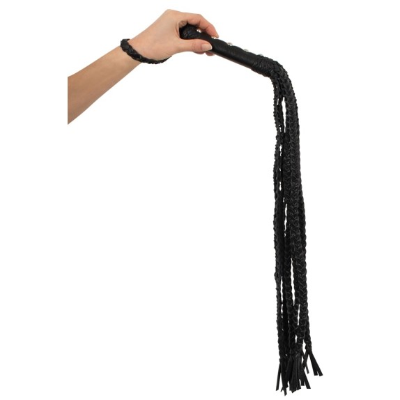 FRUSTA IN PELLE PER GIOCHI DI COPPIA SADOMASO CAT-O-NINE FLOGGER