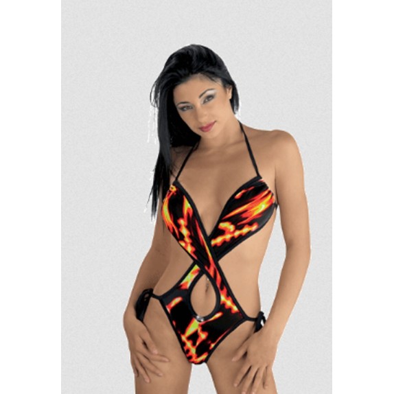 COSTUME DA BAGNO BIKINI SEXY MARE PER DONNA TRIKINI INTERO INCROCIATO EROS VENEZIANI