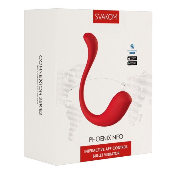 OVETTO VIBRANTE INTERATTIVO CON APP SEX TOY PER GIOCHI DI COPPIA PHOENIX NEO