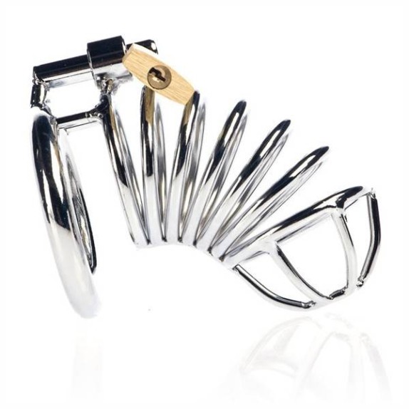 GABBIA PER PENE IN ACCIAIO CON LUCCHETTO SPIRAL