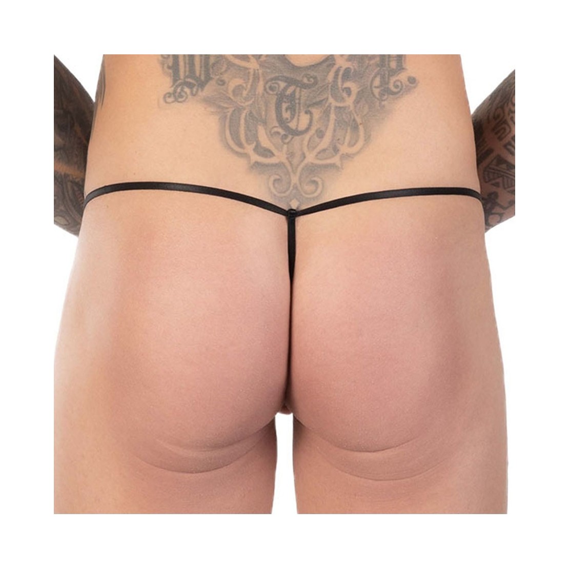 STRING SEXY PER UOMO CON CUCITURE GRIGIE EROS...