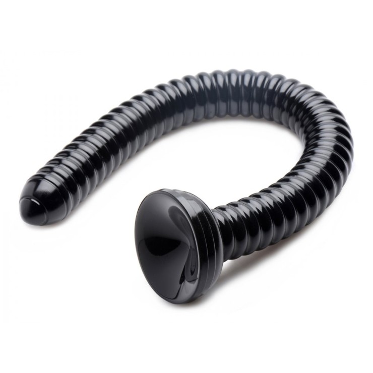 PLUG-DILDO ANALE CM. 30 SEX TOY HOSED RIBBED 2