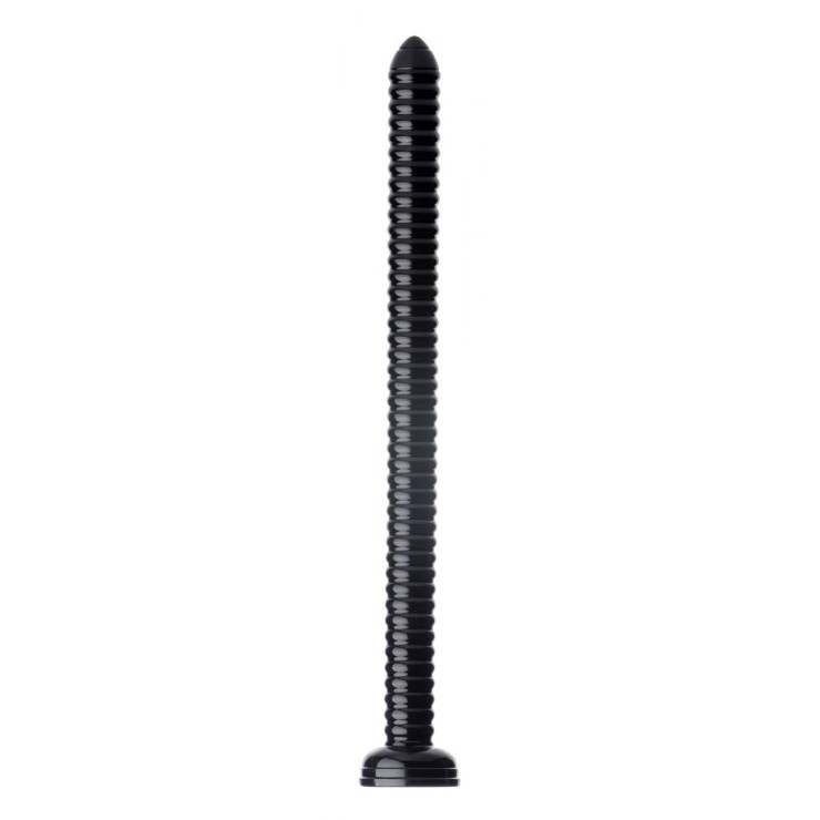 PLUG-DILDO ANALE CM. 30 SEX TOY HOSED RIBBED
